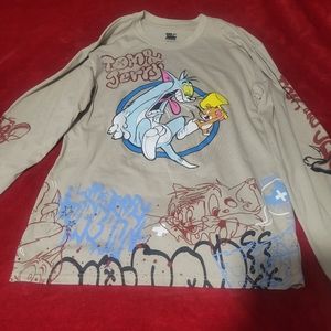 tom and jerry long sleeve tee